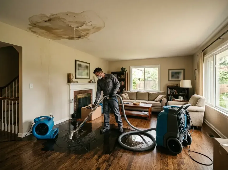 attic-pipe-burst-ceiling-drip-008 — frequently asked questions, Water Damage Restoration & Carpet Care in Henderson, TN